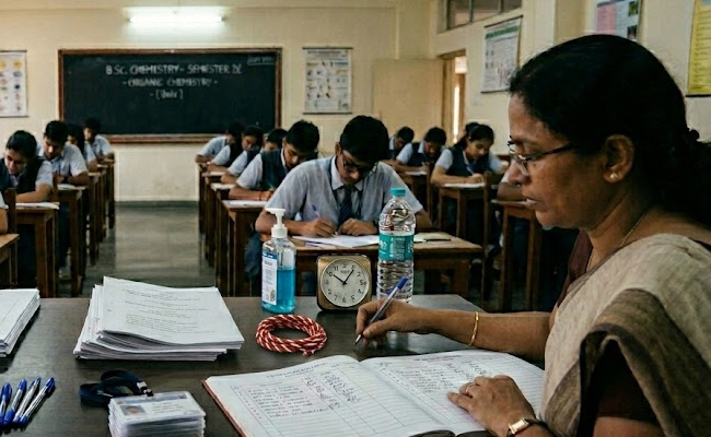 Strictest action promised after students forced to remove sacred thread at Bengaluru CET exam centre